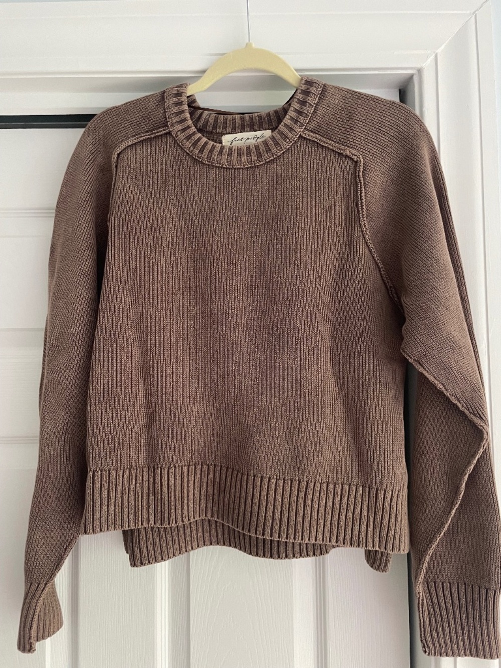 Free People Cotton sweater